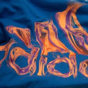 Adidas Blue Athletic Shirt / Medium / Activewear